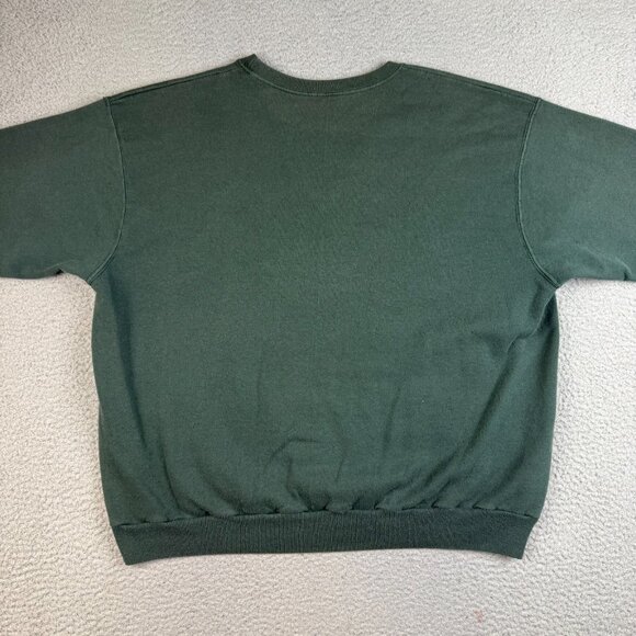 Women's Vintage Americana Crew Neck Sweatshirt 14/16 (XL) Embroidered Sweater - Picture 6 of 8